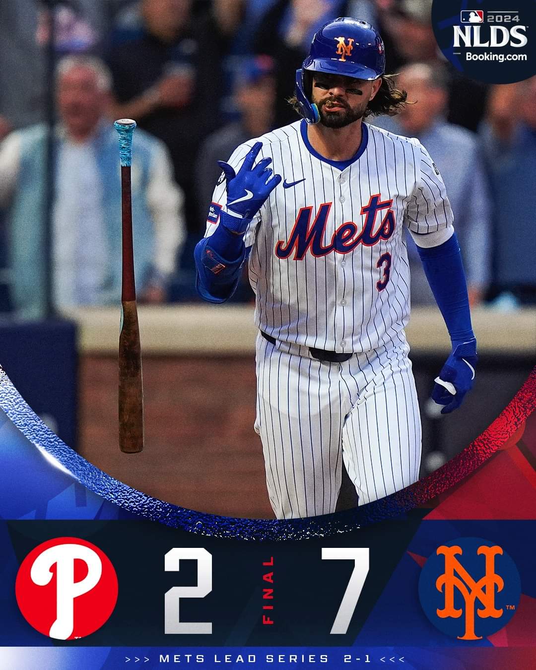 METS A UN TRIUNFO DE AVANZAR